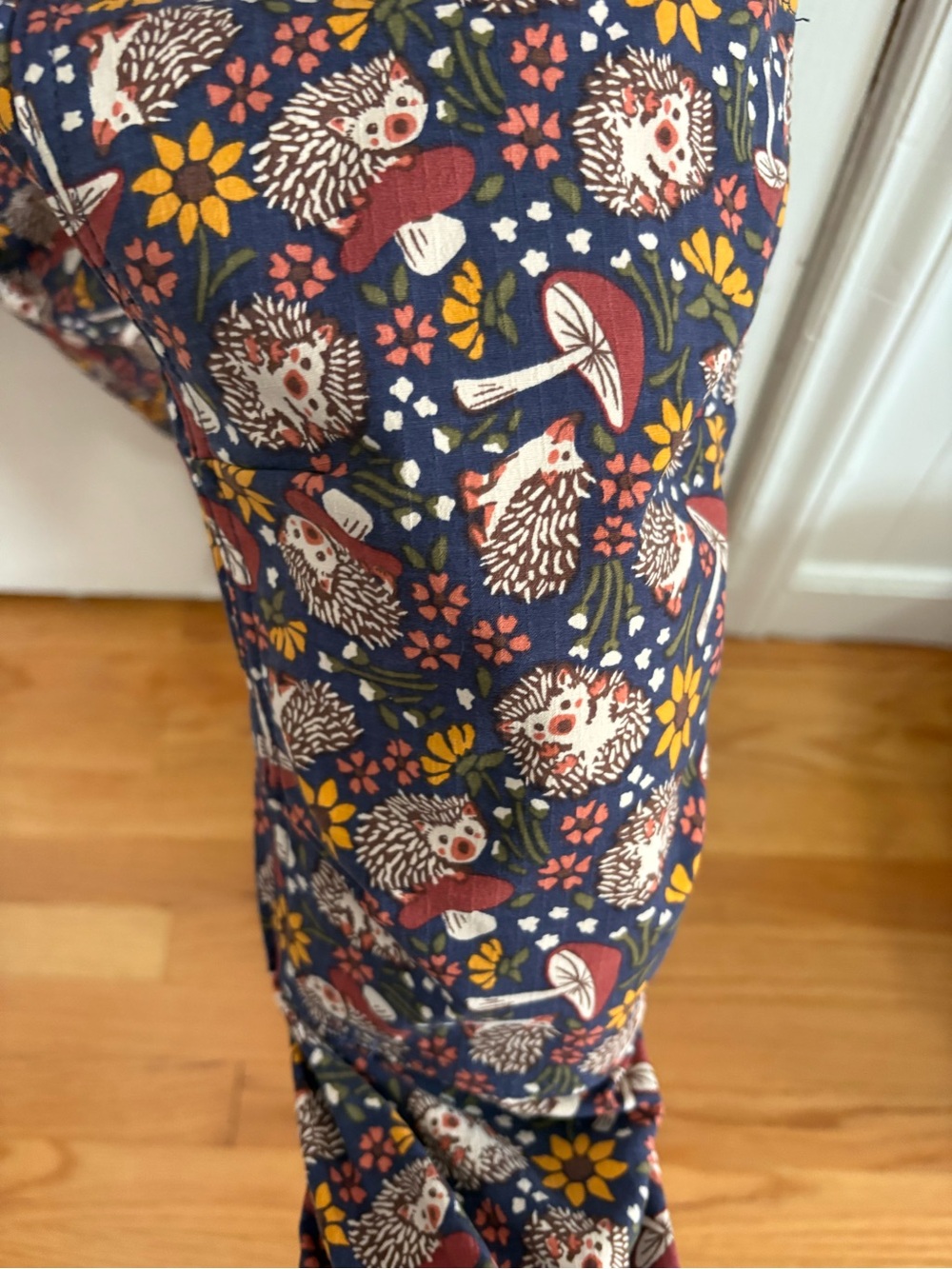 Duluth hedgehog Overalls with Navy Straps - Picture 6 of 8